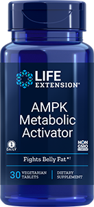 AMPK Metabolic Activator. 30 vegetarian tablets - Life Extension