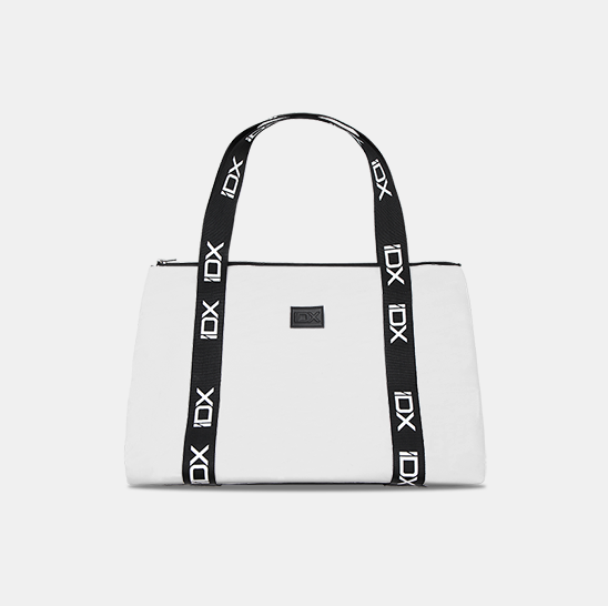 单肩织带涂鸦背包