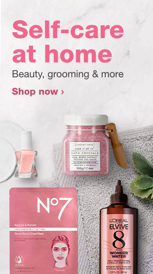 Self-care at home. Beauty, grooming & more. Shop now