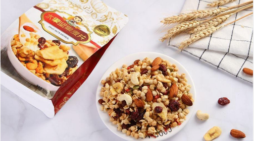 好吃不发胖的坚果麦片，早餐和下午茶必备