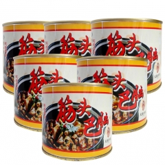 9周年庆-阿尔帝筋头巴脑罐头超值组（鲜香味500g/罐*6、赠香辣味500g/罐*2）
