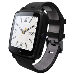 9周年庆-十点一刻时尚智能通话手表（酷睿版）特惠组（手表*1，赠沃尔达机械表*1） 黑色 固态