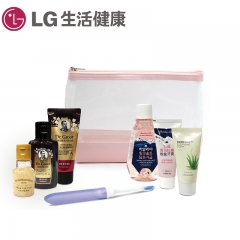 （代发）LG-乐享旅行套装（洗发水、护发膏、沐浴露、洁面膏、漱口水、牙膏、牙刷）
