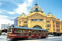 墨尔本市区精华半日游+墨尔本之星观景摩天轮(夜晚票)