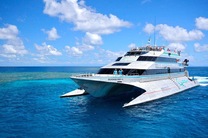 【早鸟特惠】凯恩斯银梭号Quick Silver阿金考特大堡礁游船一日游(浮潜+道格拉斯港海岸风景)