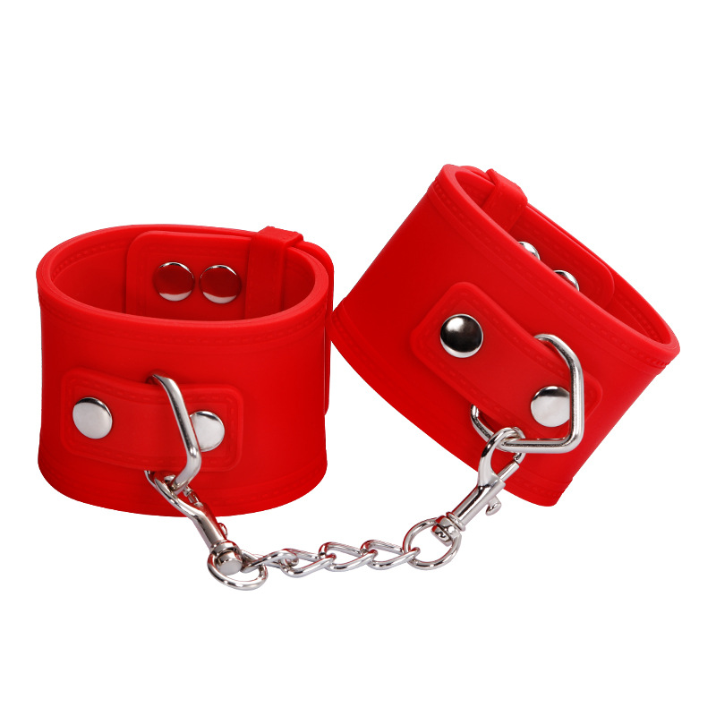 束缚刑具硅胶调情夫妻情趣调教手铐脚铐-美咻咻情趣用品商城