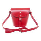 Zatchels红色水桶包/英国手工真皮/简约百搭时尚小清新