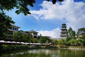 珠海御温泉渡假村小汤镇庙会自助晚餐