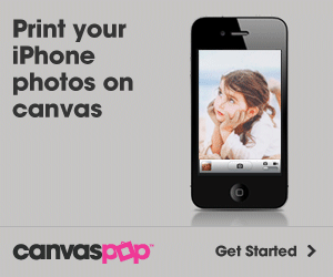 Canvas Pop Ad