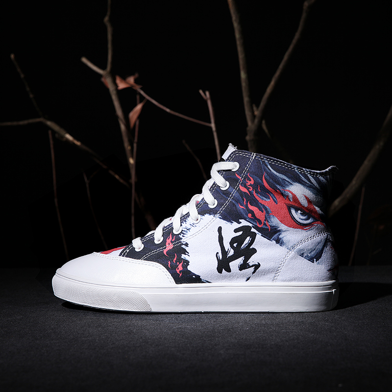 悟自由涂鸦2.0高帮女涂鸦鞋