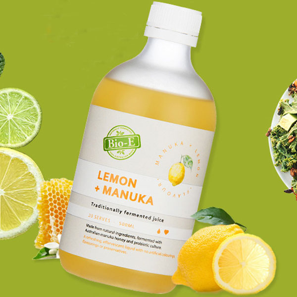 Bio-E 天然有机麦卢卡蜂蜜柠檬酵素 500ml