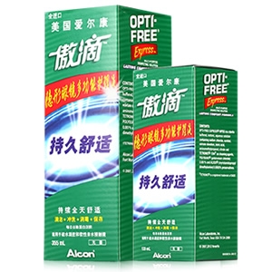 爱尔康傲滴护理液355ml+120ml