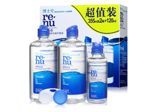 博士伦润明清透护理液355ml*2+120ml