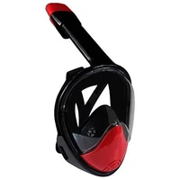 Full-Face Snorkel Mask - 180° Visibility w/ Panoramic Viewing Area