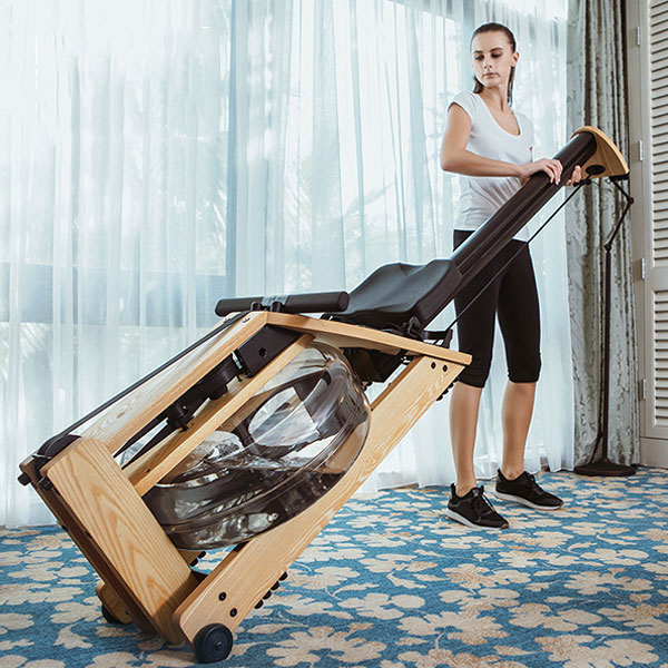 【入门款 性价比十足】WaterRower 沃特罗伦 A1系列 单轨梣木水阻划船机/划船器/赛艇机/减肥机 多规格可选 自然水阻 收纳自如