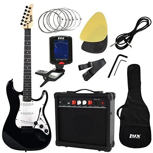 Full Size Electric Guitar Beginner Starter Kit Pack