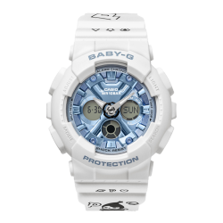 卡西欧手表 BABY-G 【新品】BABY-G  x POP MART联名合作款 时尚经典 防水防震运动女表BA-130
