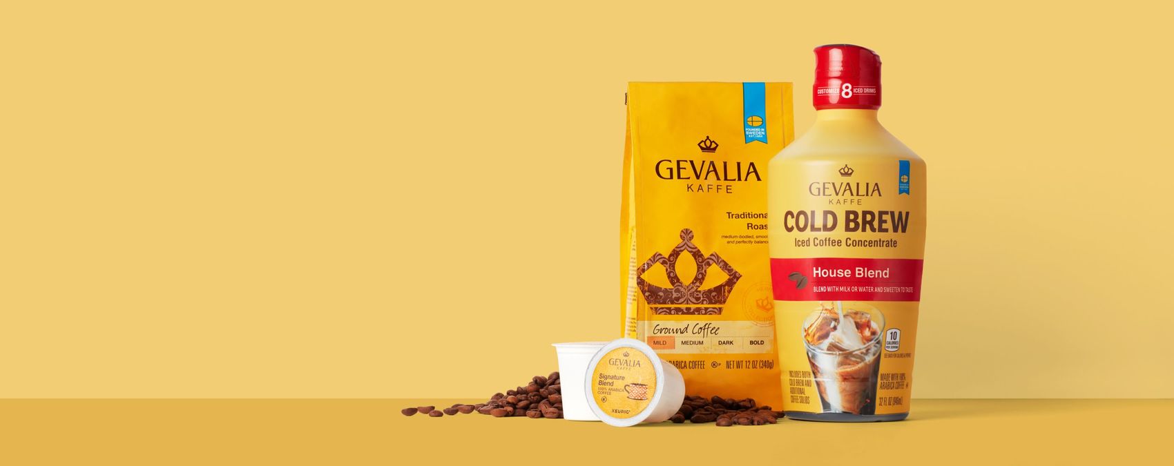 Gevalia | A delightfully different choice | ALWAYS RICH. NEVER BITTER