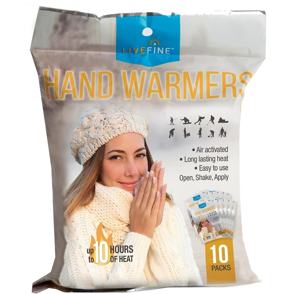 Hand Warmers – Long-Lasting Air Activated Heat Packs