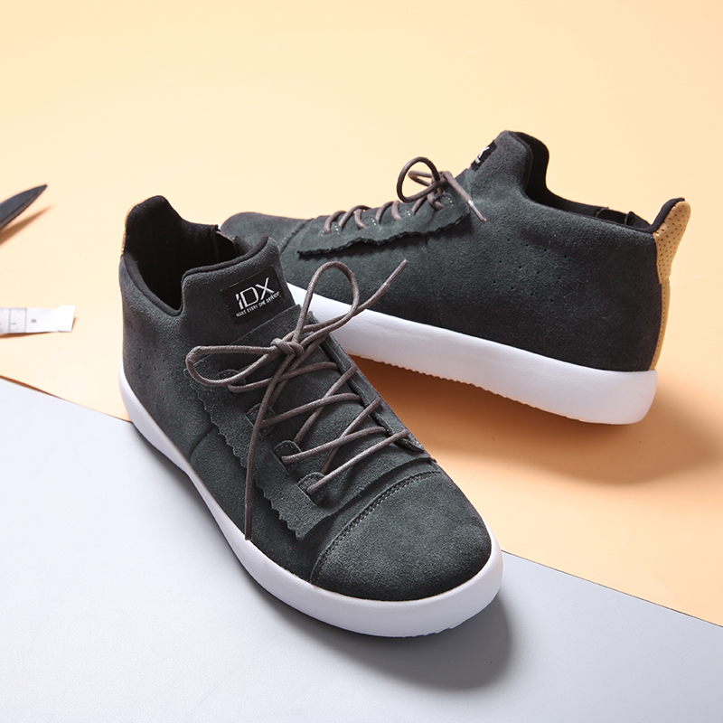 休闲雅痞 灰色 男