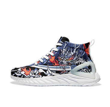 睚眦 匹克x爱定客态极联名帆布跑鞋