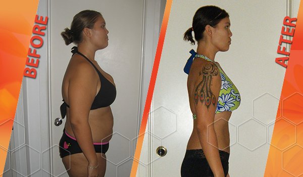 HCG diet before and after picture