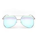 Fashion Unisex Men’s Women’s Metal Frame UV400 Protection Polarized Toad Sunglasses Sun Glasses (Light Green)