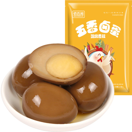 俏香阁五香卤蛋卤鸡蛋鹌鹑蛋30g*30个泡面搭档熟零食整箱非乡巴佬