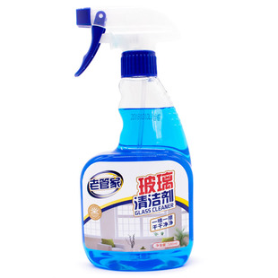 淋浴房玻璃顽固水垢清洁剂强力除水渍强力去污浴室玻璃门清洗家用