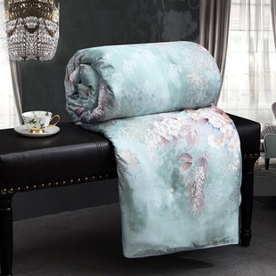 [厂家直销】天然蚕丝被100%桑蚕丝春夏被芯加厚秋冬被子空调被