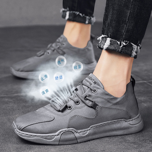 韩际2020潮牌夏季四季雨伞布男鞋板鞋帆布鞋学生鞋布鞋休闲鞋B