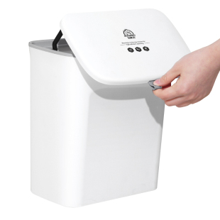 厨房垃圾桶带盖家用橱柜门壁挂式厕所卫生间客厅悬挂创意收纳纸篓