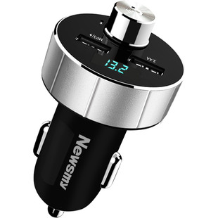 纽曼车载mp3播放器蓝牙接收器U盘汽车用品点烟器充电器车用电器