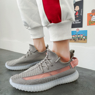 男鞋子夏季潮鞋透气休闲运动鞋情侣老爹鞋350满天星正品椰子男鞋J