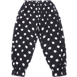 女童夏款防蚊裤新款夏季中大童洋气时尚薄七分裤裤韩版儿童装裤子