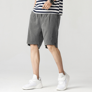 夏季短裤男裤子外穿工装休闲男士五分裤百搭沙滩运动韩版潮流宽松