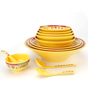 冒菜碗汤碗大碗商用面馆专用密胺牛肉面味千拉面餐具麻辣烫碗大号