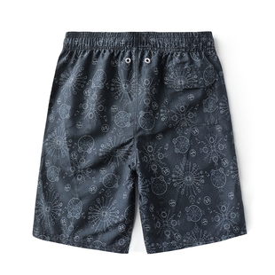 361度男士专业运动游泳短裤休闲度假情侣时尚花色大码五分沙滩裤