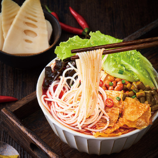 王仁和螺蛳粉广西柳州特产米线正宗螺狮粉方便螺丝粉300g*3袋装