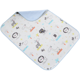 纯棉三层隔尿垫月经垫防水可水洗防侧漏学生女姨妈垫经期月经垫子