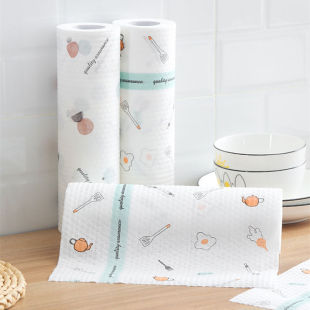 懒人抹布干湿两用厨房加厚可水洗家用无纺布巾一次性洗碗布免洗