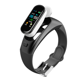 智能手环耳机二合一运动蓝牙手表可通话vivo接打电话多功能车载开车男女防水血压心率华为oppo小米苹果B5通用