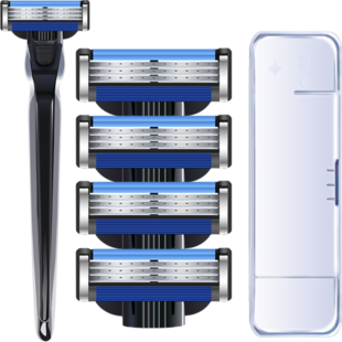 吉利锋速3刀片风速剃须刀手动吉利尼三层刀片刮脸刮胡刀原装刀头