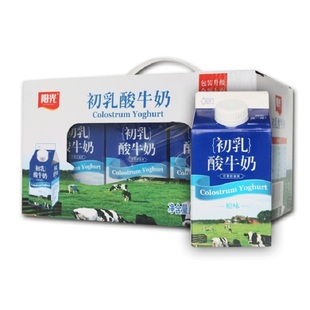 天天阳光初乳酸牛奶常温风味酸奶460ml*6盒*2箱学生早餐次日发货