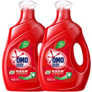 奥妙除菌除螨洗衣液3KG*2 浓缩酵素持久留香家庭家用护理正品