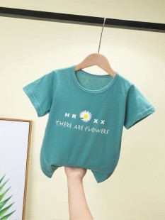 华人新秀2020夏男童短袖T恤纯棉儿童打底衫宝宝中小童单衣薄款潮