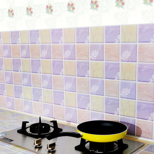 厨房防油贴纸柜灶台用油烟机防火防水自粘壁纸耐高温煤气灶贴家用