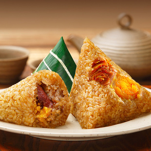 河稻稻香村粽子肉粽蛋黄甜粽蜜枣无核粽子豆沙新鲜鲜肉端午节熟粽