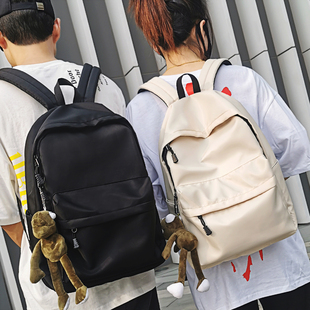 书包韩版原宿ulzzang高中初中学生双肩包男简约百搭ins潮流背包女
