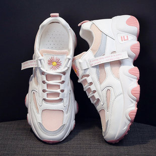 网红老爹鞋女2020夏季新款韩版潮流个性休闲网面透气百搭运动鞋女